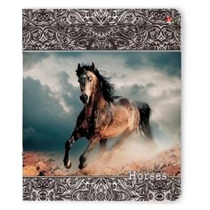 Тетради 48 листов "ЛОШАДИ NEW". Цены за 5 штук. Альт