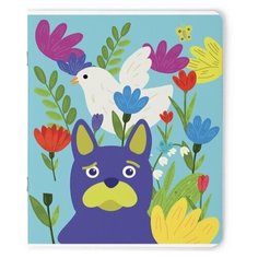 Тетради 48 листов серия "ЦВЕТ НАСТРОЕНИЯ". Набор 5 шт. Цена за 5 штук. Альт