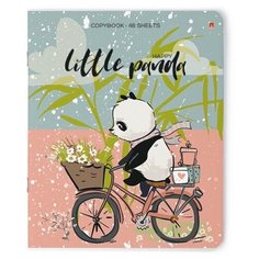 Тетради 48 листов "УДИВИТЕЛЬНЫЕ ПАНДЫ". Набор 5 шт. Цена за 5 штук. Альт