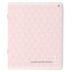 Тетради 48 листов "ЗЕФИРНЫЕ ЗАЙЧАТА" 5 ВИДОВ. Набор 5 шт. Цена за 5 штук. Альт