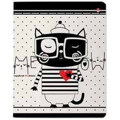 Тетради 48 листов "GINZA CATS" 5 ВИДОВ. Набор 5 шт. Цена за 5 штук. Альт