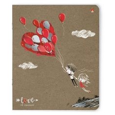 Тетради 48 листов "РОМАНТИКА NEW" Набор 5 шт. Цена за 5 штук. Альт