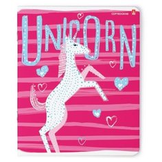 Тетради 48 листов серия "ЕДИНОРОГИ.ФЕЕРИЯ". Набор 5 шт. Цена за 5 штук. Альт