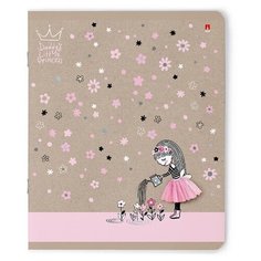 Тетради 48 листов "МАЛЕНЬКАЯ ПРИНЦЕССА". Набор 5 шт. Цена за 5 штук. Альт