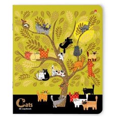 Тетради 48 листов "КИС-КИС" Набор 5 шт. Цена за 5 штук. Альт