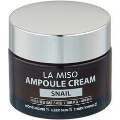 La Miso Ampoule Cream Snail Крем для лица с экстрактом слизи улитки, 50 г