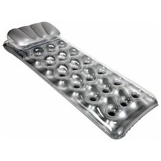 Матрас Intex Бар 71x188 см серебристый/прозрачный