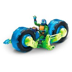 Фигурка Playmates TOYS ROTMNT Мотоцикл с фигуркой Лео 82481