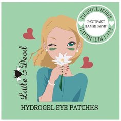 Little Devil Гидрогелевые патчи с экстрактом ламинарии и цветочным комплексом Hydrogel Eye Patches, 60 шт.