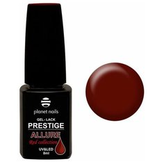 Гель-лак для ногтей planet nails Prestige Allure Red Collection, 8 мл, 656 краcно-коричневый