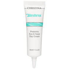 Christina Крем для кожи век и шеи Unstress Probiotic Day Cream Eye & Neck, 30 мл