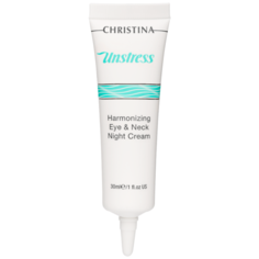 Christina Крем для кожи век и шеи Unstress Harmonizing Eye & Neck Night Cream, 30 мл