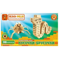 Конструктор Теремок (Пелси) Строительный набор и684 Кусочки-брусочки №2