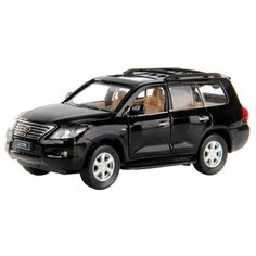 Внедорожник Hoffmann Lexus LX570 (102779) 1:32, 18 см, черный