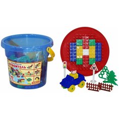 Конструктор Полесье Строитель 37206-77 Макси