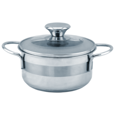 Кастрюля Kelli KL-4242, 1.2 л, серебристый