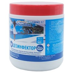 Aqualeon / Дезинфектор МСХ (медленный стаб. хлор в таблетках 20 г) 0,5кг.