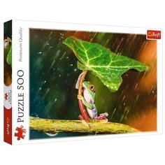 Пазл Trefl Зеленый зонтик (37288), 500 дет.