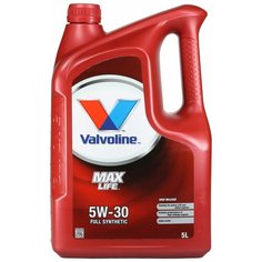 Синтетическое моторное масло VALVOLINE MaxLife 5W-30, 5 л