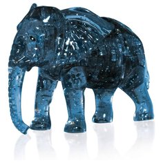 Головоломка Crystal Puzzle Слон синий