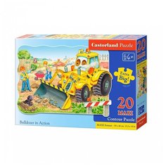 Пазл Castorland Бульдозер, Maxi, 20 дет. 2139