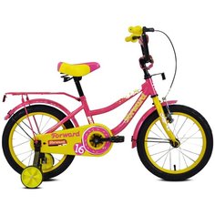 Велосипед 16" Forward Funky 20-21 г, Фиолетовый/Желтый/1BKW1K1C1036