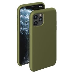 Чехол Deppa Liquid Silicone Case для Apple iPhone 11 Pro, оливковый