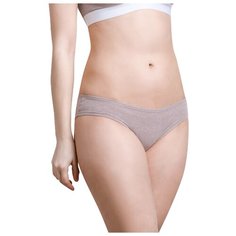 U41005 Трусы женские "HUNNY mammy" размер(158,164-96-102) бежевый меланж/белый