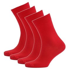 Носки мужские яркие HOSIERY 74124 р 25-27 (39-42 размер ноги) красный 4 пары