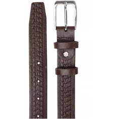 Ремень мужской CAGIA 930295 (90 см.). Натуральная кожа. Сделано в Беларуси.