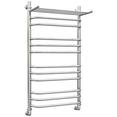 Водяной полотенцесушитель Роснерж Трапеция L108110 100x60 с полкой групповой