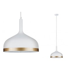 Подвесной светильник Paulmann Neordic Embla макс.20Вт E27 230В Д300мм Белый/Золото Без лампы 79628