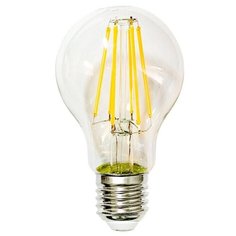 ЛАМПОЧКА СВЕТОДИОДНАЯ ФИЛАМЕНТНАЯ GIS-SOLAR А60-E27-10Вт-4000К-220В