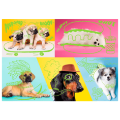 Пазл Trefl Отпадные псы, Neon, 1000 дет. TR10578