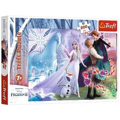 Пазл Trefl Midi Волшебный мир сестер. Холодное сердце-2, 200 эл. ТR13265