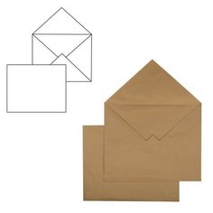 Конверты С3+ (360х460 мм), без клеевого слоя, крафт-бумага, КОМПЛЕКТ 500 шт., треугольный клапан, 460ТК 128299 Курт