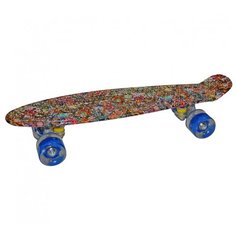 Скейтборд FREEK, синий Explore