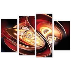 Модульная картина на холсте "Жемчужина" 150x102 см Modulka.Ru
