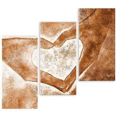 Модульная картина на холсте "Милый жест" 150x140 см Modulka.Ru
