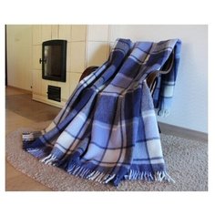 Плед Klippan из новозеландской шерсти "Лагуна" 170х210 см