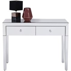 KARE Design Консоль Luxury, коллекция "Роскошь" 100*93*40, МДФ, Стекло, Бесцветный