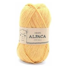Пряжа DROPS Alpaca, цвет Шафран, 4 мотка