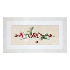 Набор для вышивания Этюд с клубникой, Luca-S 37 х 14 см BL2254