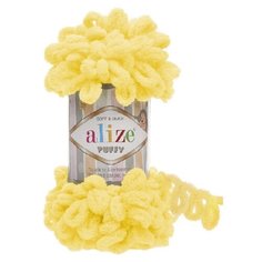 Пряжа для вязания Alize Puffy, цвет 216, 9м 100гр, 5 мотков