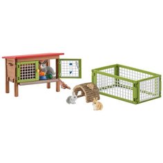 Игровой набор Schleich Крольчатник 42420