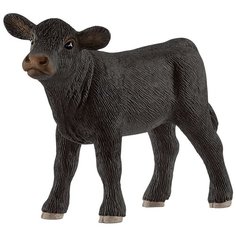 Фигурка Schleich Теленок черный ангус 13880