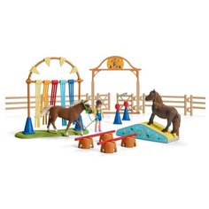 Игровой набор Schleich для тренировок пони 42481