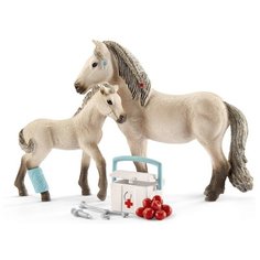 Игровой набор Schleich Ханны для медицинской помощи 42430