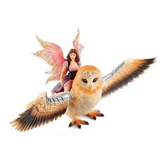 Игровой набор Schleich Фея, летящая на сверкающей сове 70713