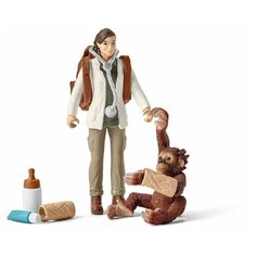 Игровой набор Schleich Ветеринар за работой 42353